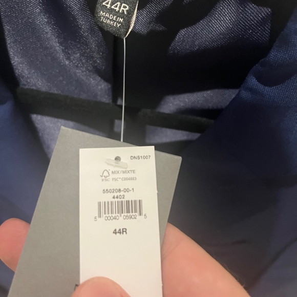 Slim Italian Wool Suit Jacket - Picture 2 of 2